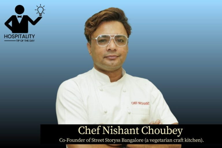 Chef Nishant Choubey