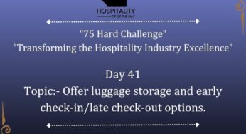 Offering Luggage Storage and Early Check-In/Late Check-Out Options in the Hospitality Industry