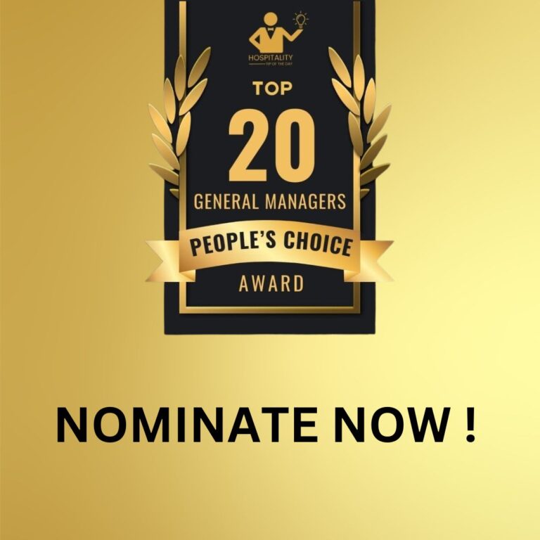 Nominate Now For Top 20 General Managers