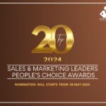 Top 20 Sales & Marketing Leaders – People's Choice Awards 2024 – Nominations Will Open from May 6th