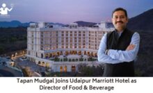 Tapan Mudgal Joins Udaipur Marriott Hotel as Director of Food & Beverage