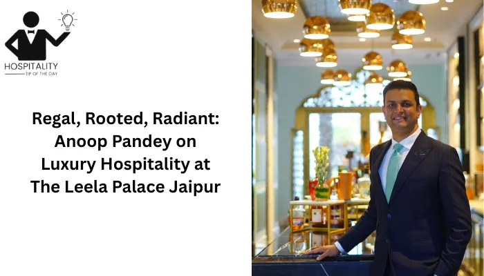 Anoop Pandey Vice President and General Manager at The Leela Palaces, Hotels and Resorts